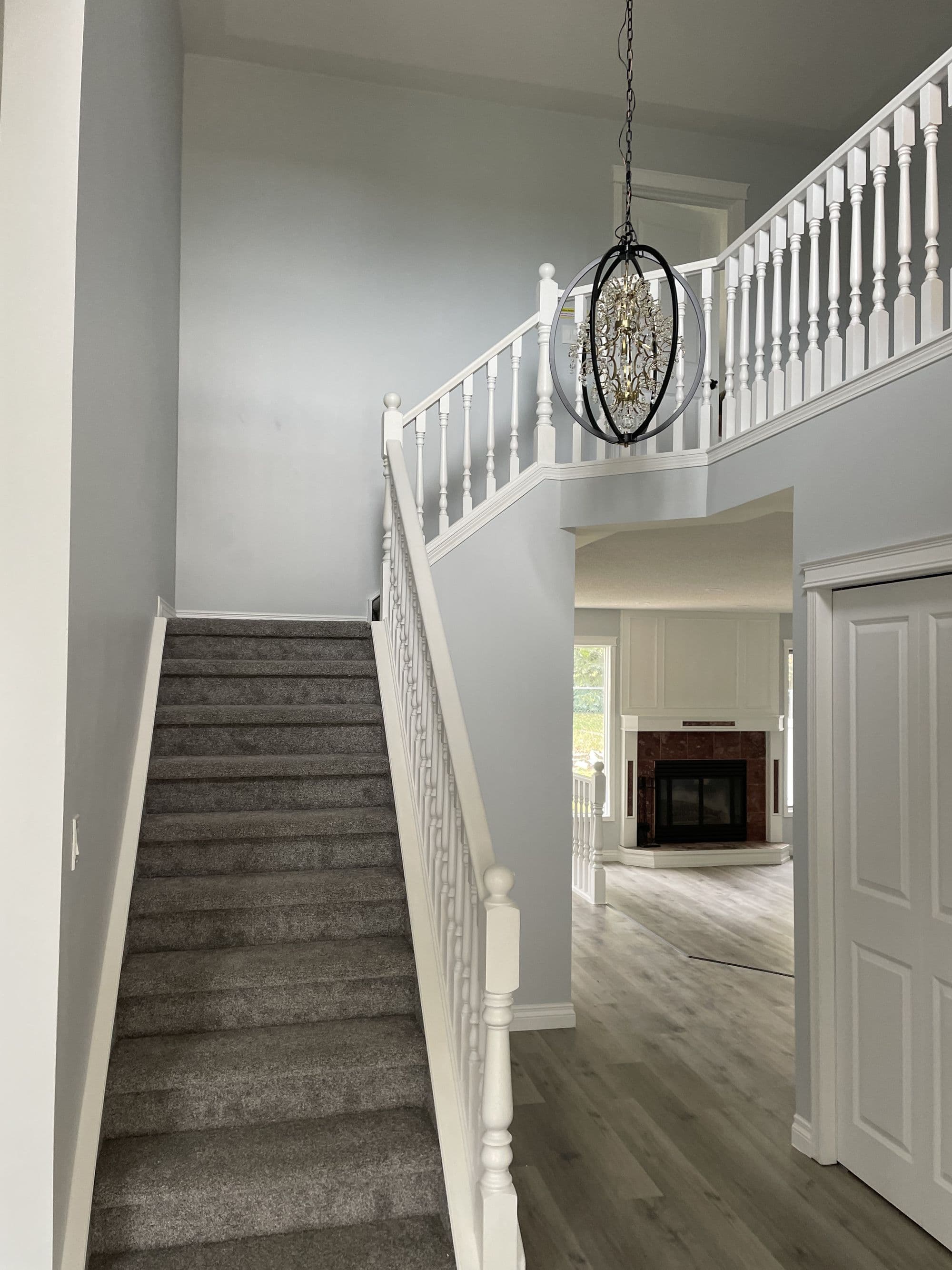 Complete home renovation in Calgary showcasing modern design and premium finishes